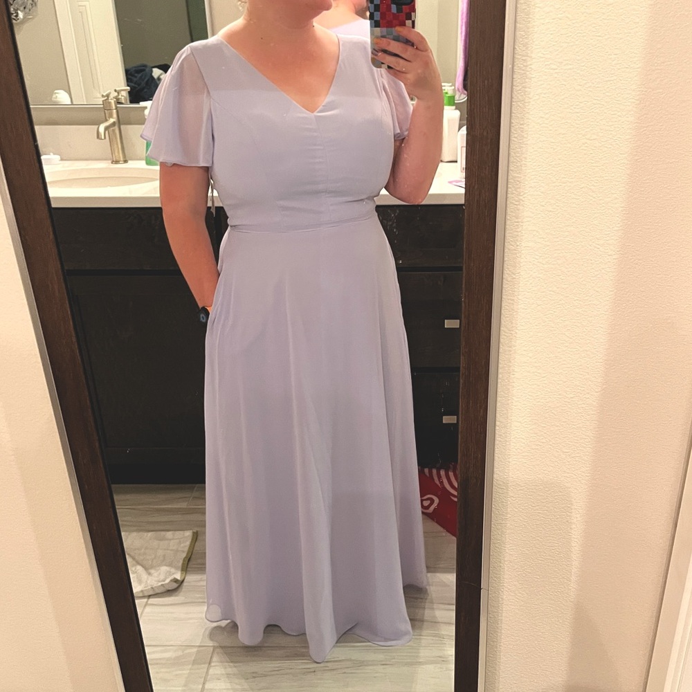NWT Kennedy Blue Katie Violet Dress Size 12 -with alterations-